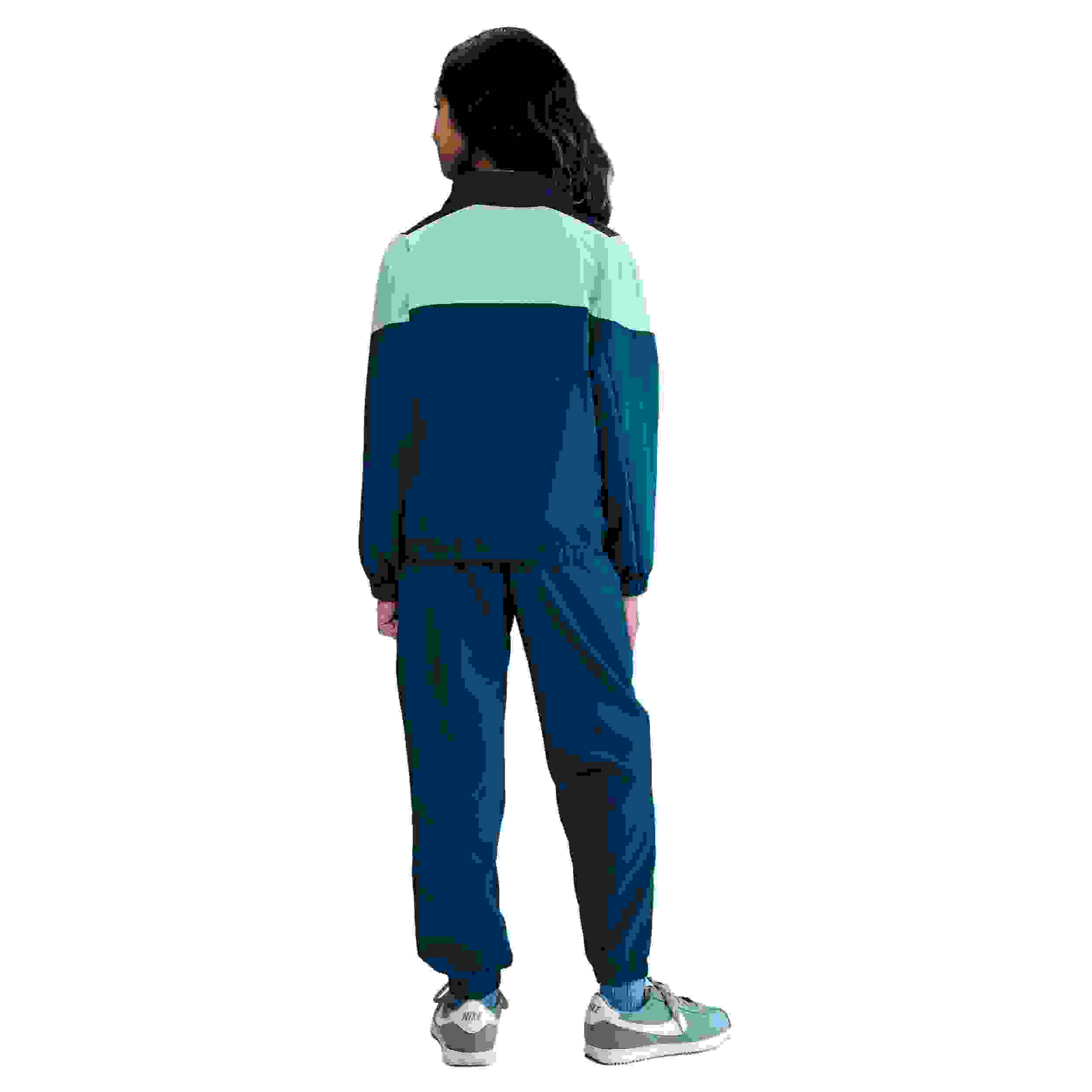 Nike Sportswear Woven Big Kids' Blue Tracksuit